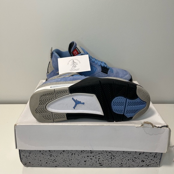 Jordan 4 University Blue - Picture 5 of 5